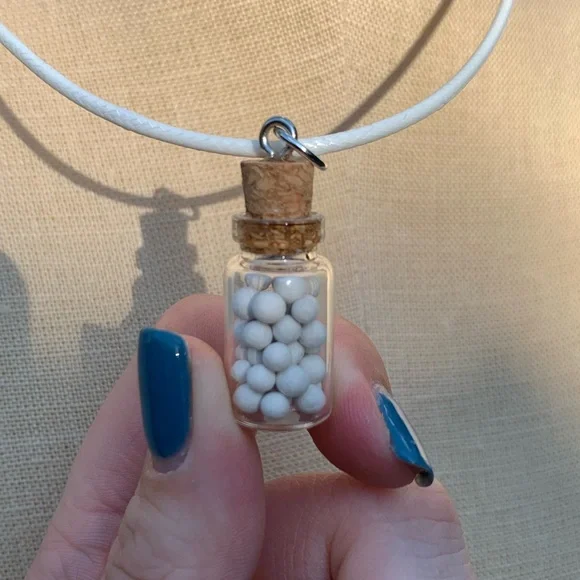 Handmade Bottled Up Emotions Necklace - Picture 7 of 14